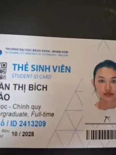 Gia sư TRẦN THỊ BÍCH THẢO dạy kèm tại nhà