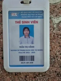 Gia sư Trần Thị Hằng dạy kèm tại nhà