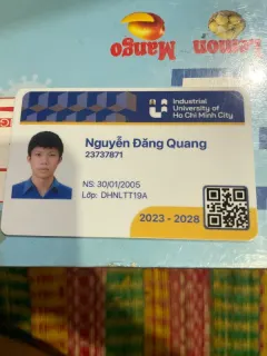 Gia sư Nguyên Đăng Quang dạy kèm tại nhà