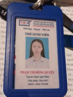 Gia sư Phạm Thị Hồng Quyên dạy kèm tại nhà