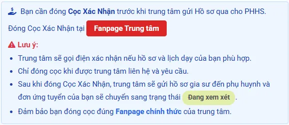 Hướng dẫn đóng cọc xác nhận
